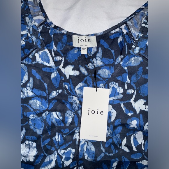 Joie Katya Short Sleeve Cotton Top in Size Large - NWT - 100% cotton - Picture 10 of 13